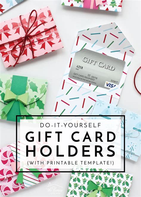 printing gift card holders